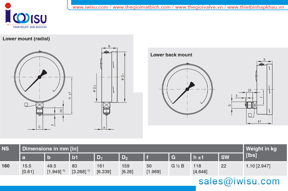 Đồng hồ đo áp suất phòng LAB Đồng hồ đo áp suất phòng LAB