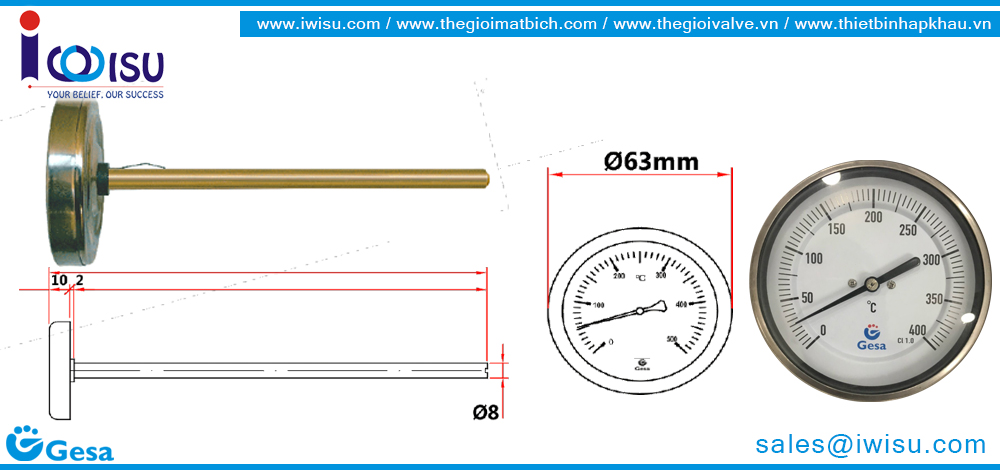 CẤU TẠO ĐỒNG HỒ ĐO NHIỆT ĐỘ LÒ NƯỚNG CÓ THÂN BẰNG ĐỒNG THAU CẤU TẠO ĐỒNG HỒ ĐO NHIỆT ĐỘ LÒ NƯỚNG CÓ THÂN BẰNG ĐỒNG THAU